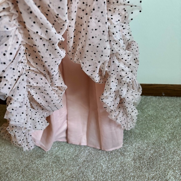 NWOT Sister Jane Size XS Babydoll Polka Dot Mini Dress - Picture 7 of 9